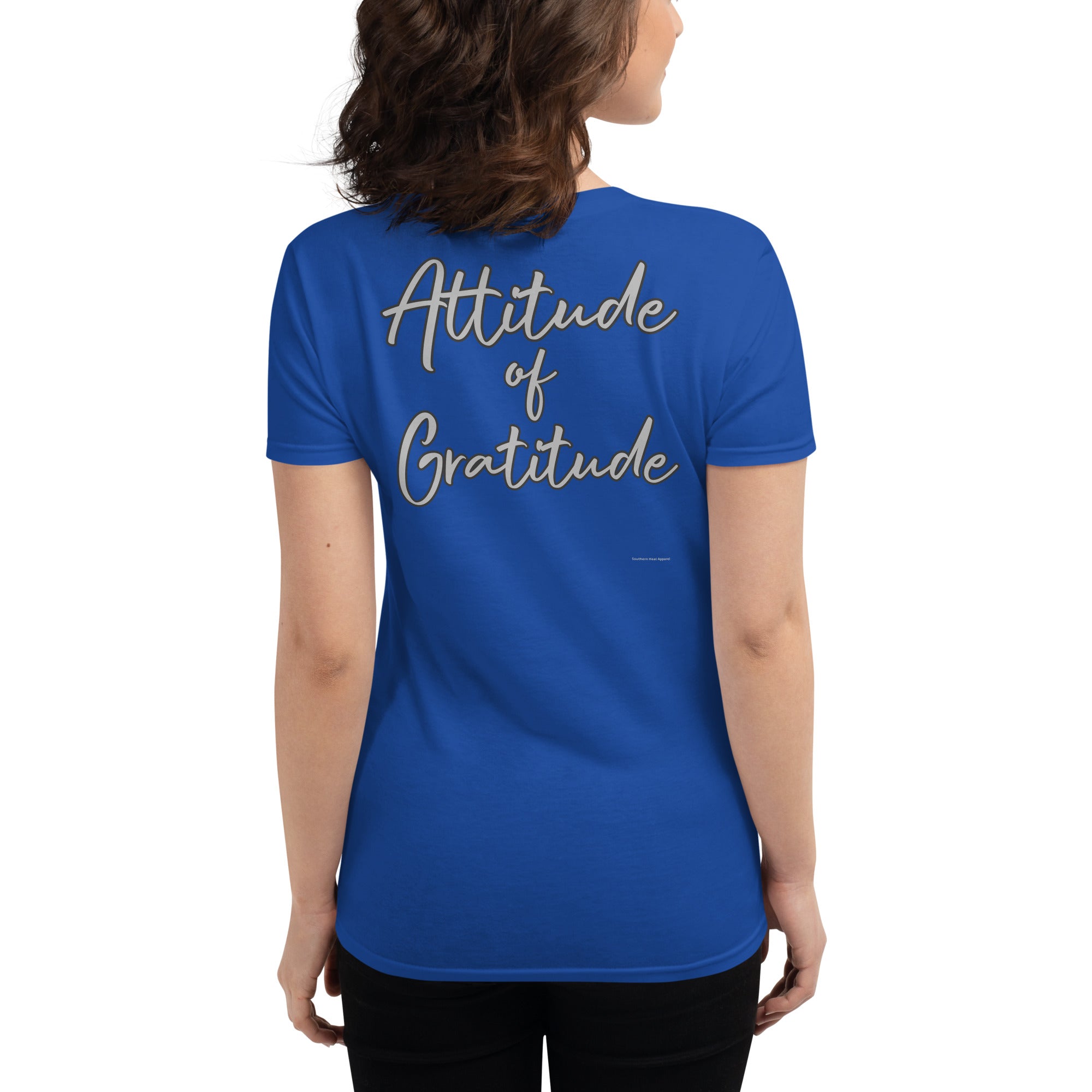 Attitude of gratitude-Women's short sleeve t-shirt