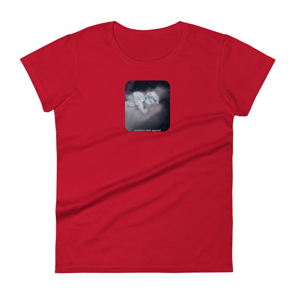 cherub.sleeping-Women's short sleeve t-shirt