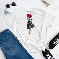 Collage baby carriage-Women's short sleeve t-shirt