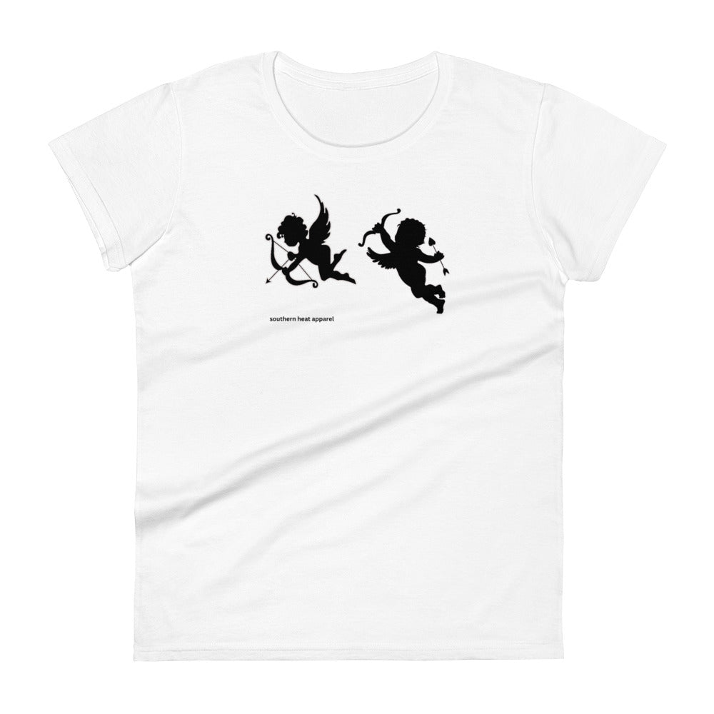 cherubs.in.flight-Women's short sleeve t-shirt