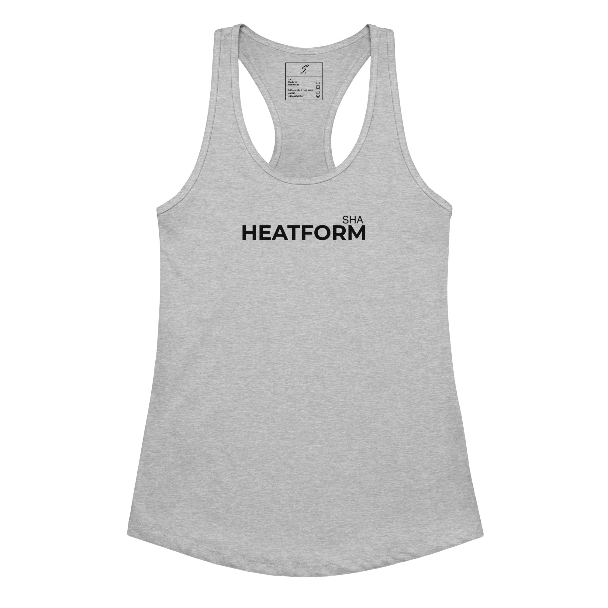 Women’s fitted racerback tank top