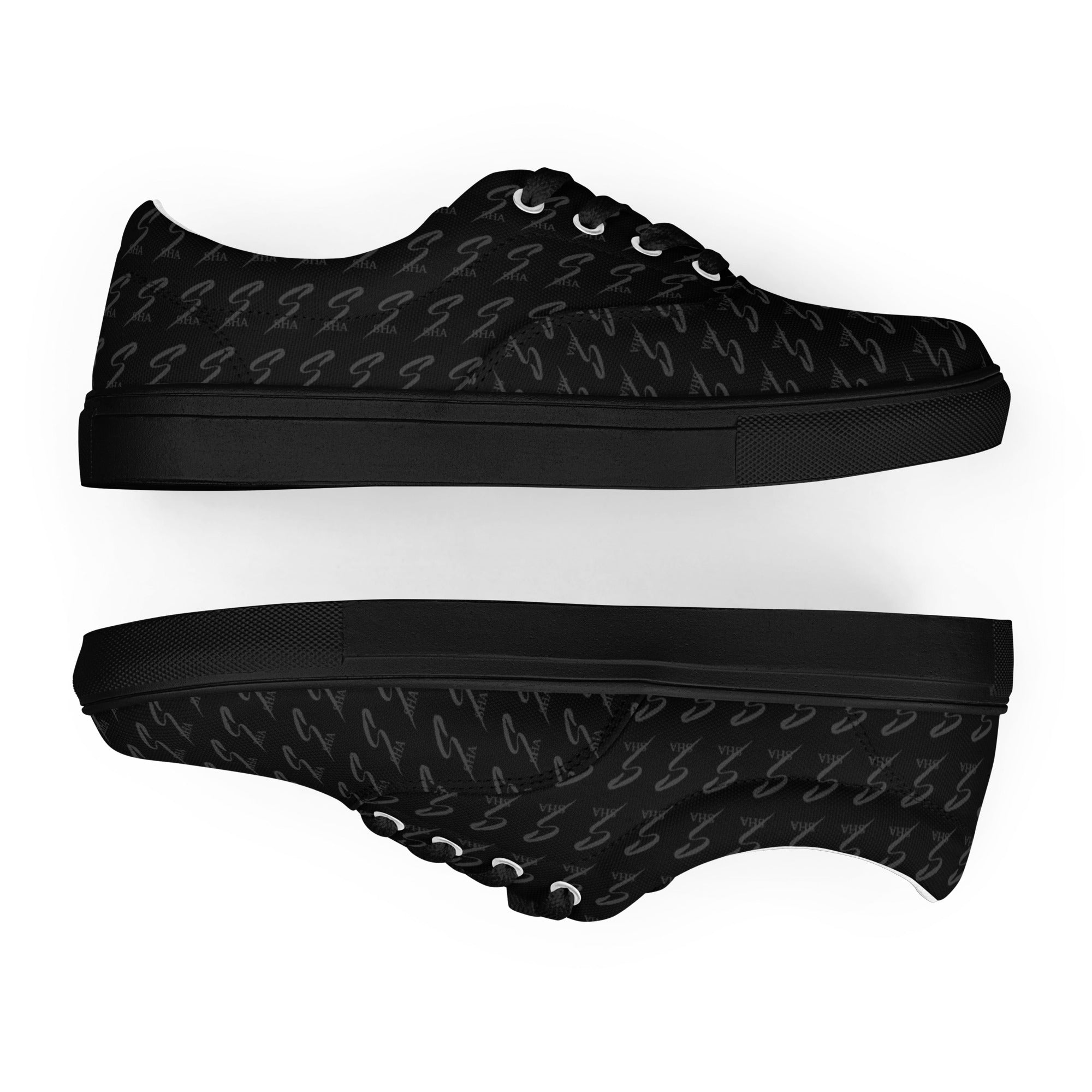 SHA STATIC-Women’s lace-up canvas shoes