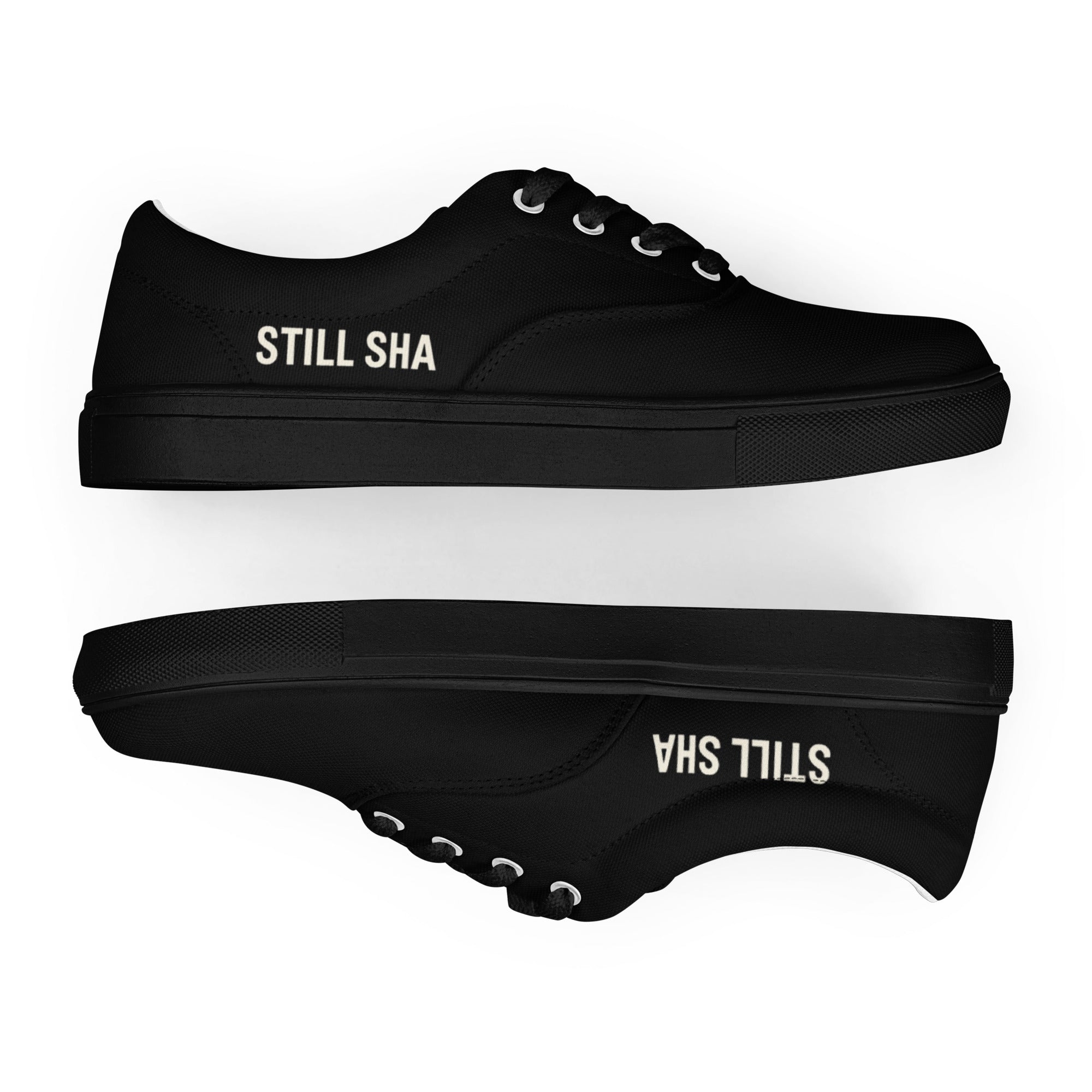 STILL SHA-Women’s lace-up canvas shoes
