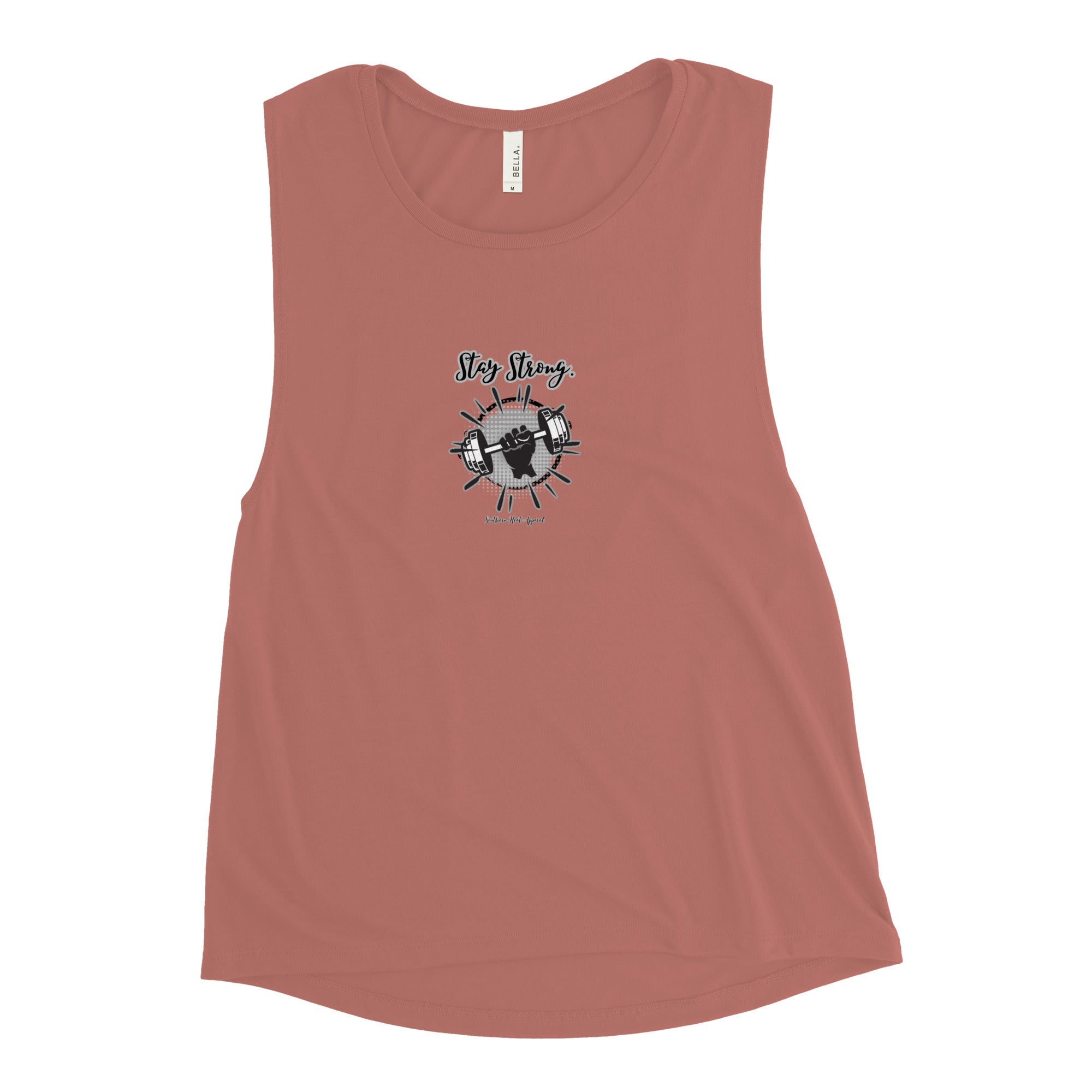 Stay strong-Ladies’ Muscle Tank
