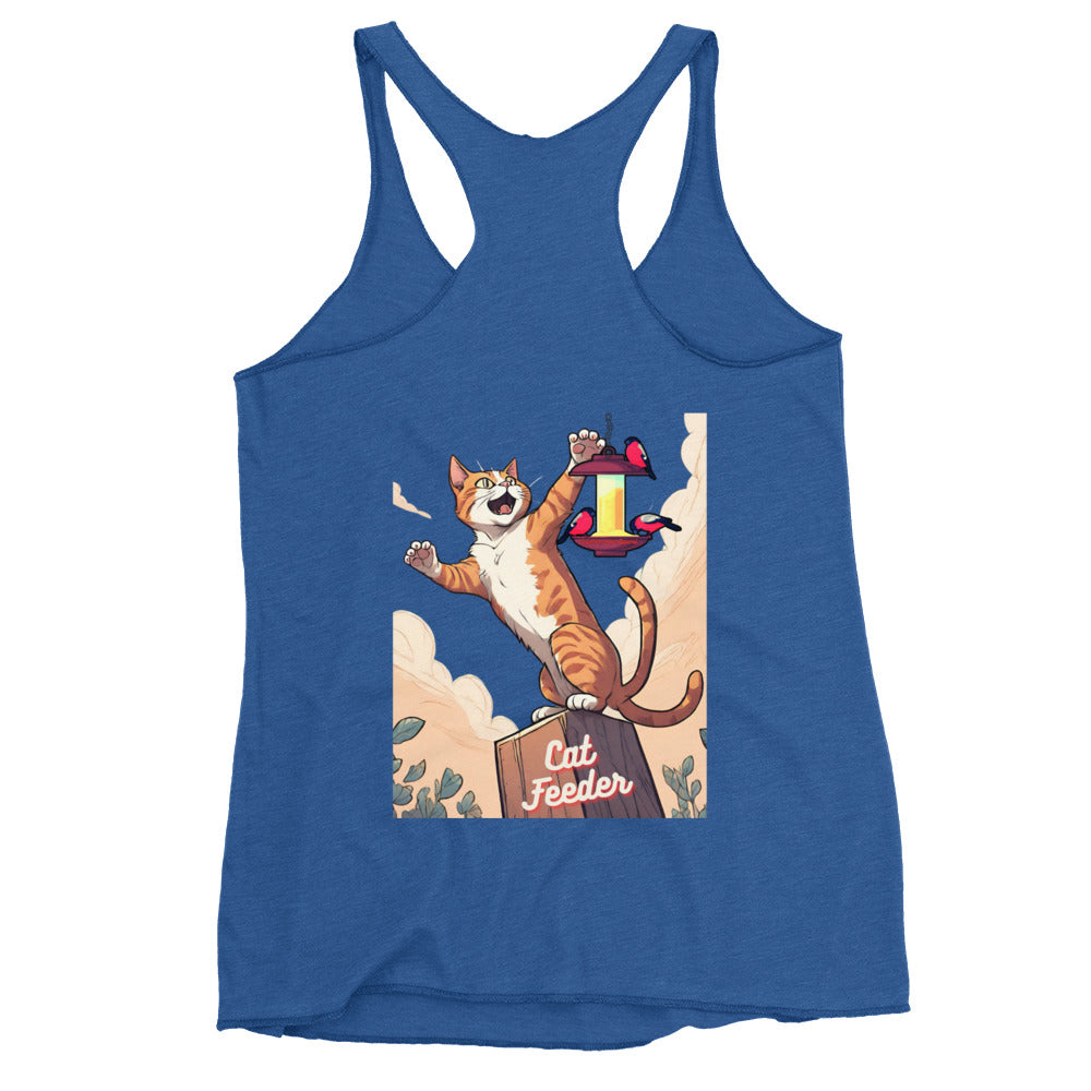 Bird feeder-Women's Racerback Tank