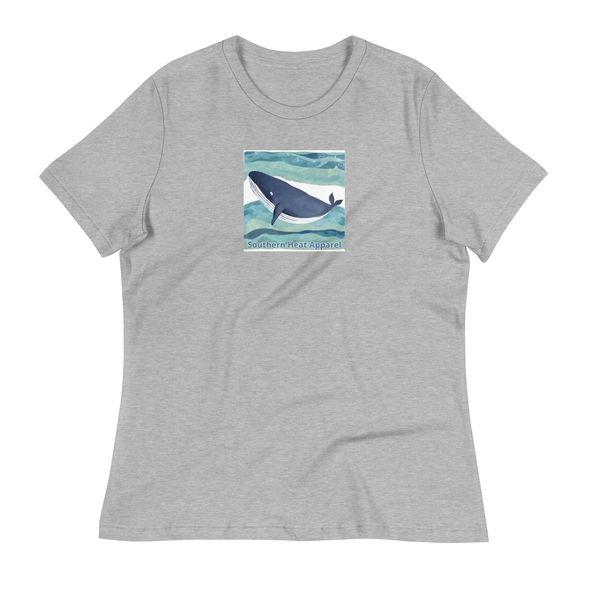 Whale-Women's Relaxed T-Shirt