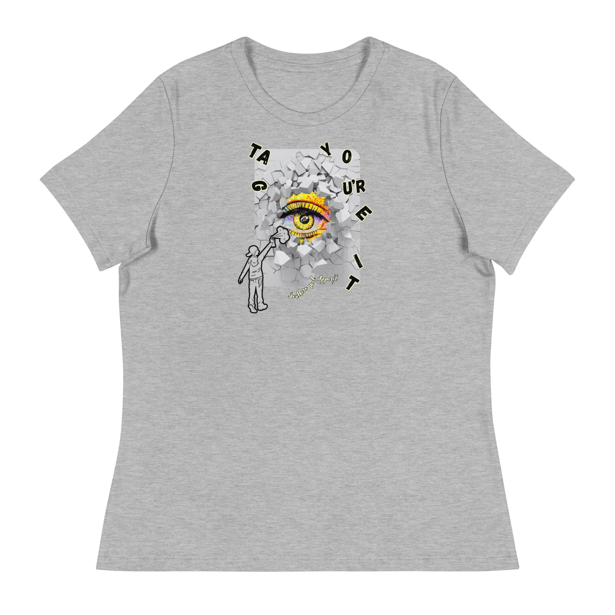 graffiti.breakthrough-Women's Relaxed T-Shirt