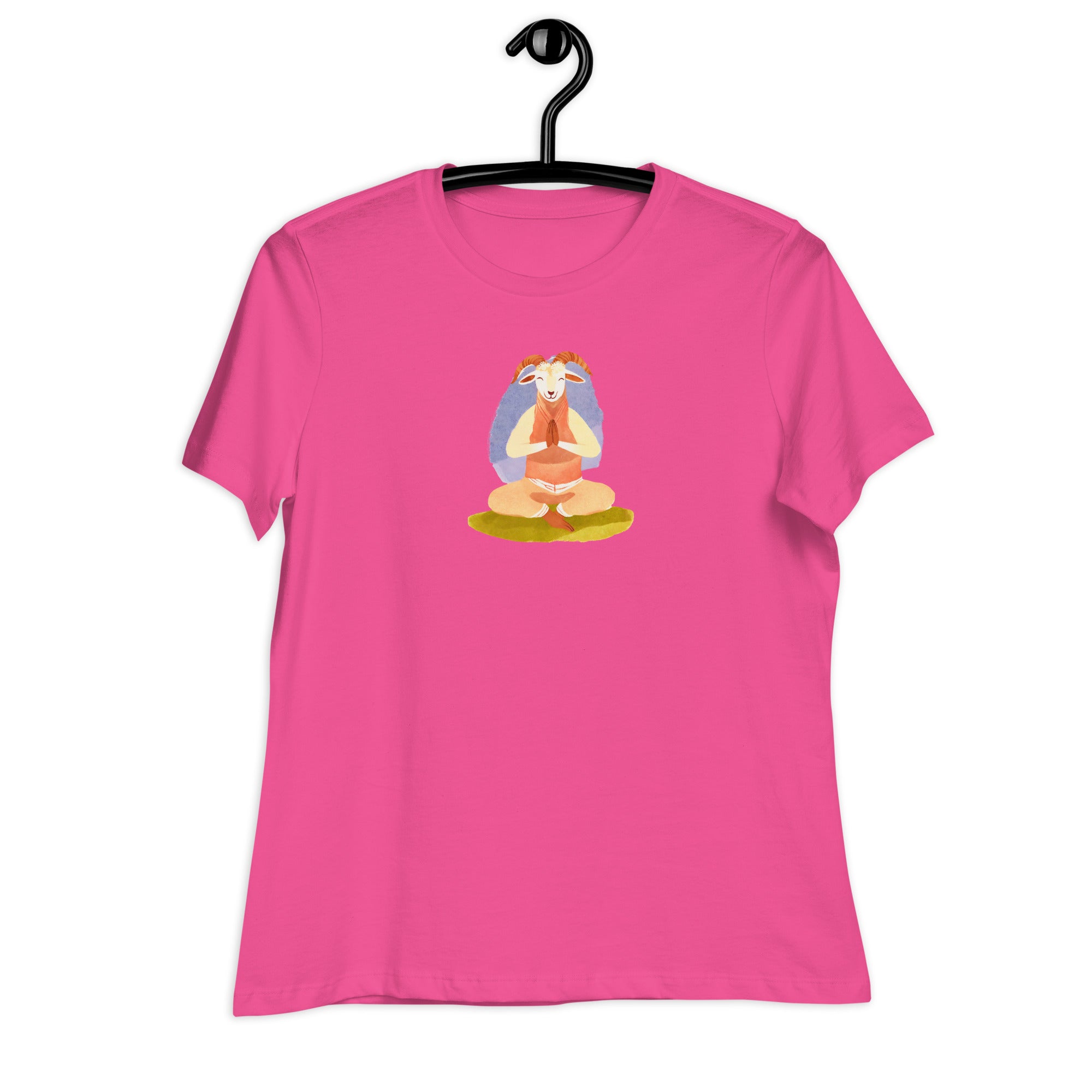 goat yoga-Women's Relaxed T-Shirt