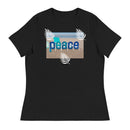 peace-Women's Relaxed T-Shirt