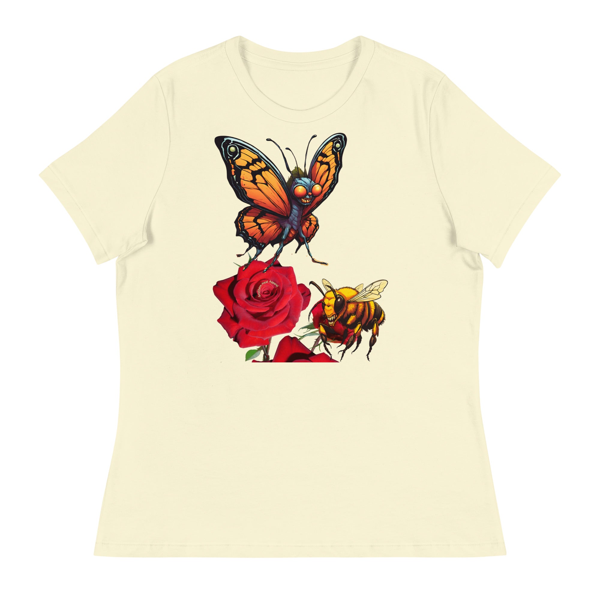 Pollen-nation.roses-Women's Relaxed T-Shirt