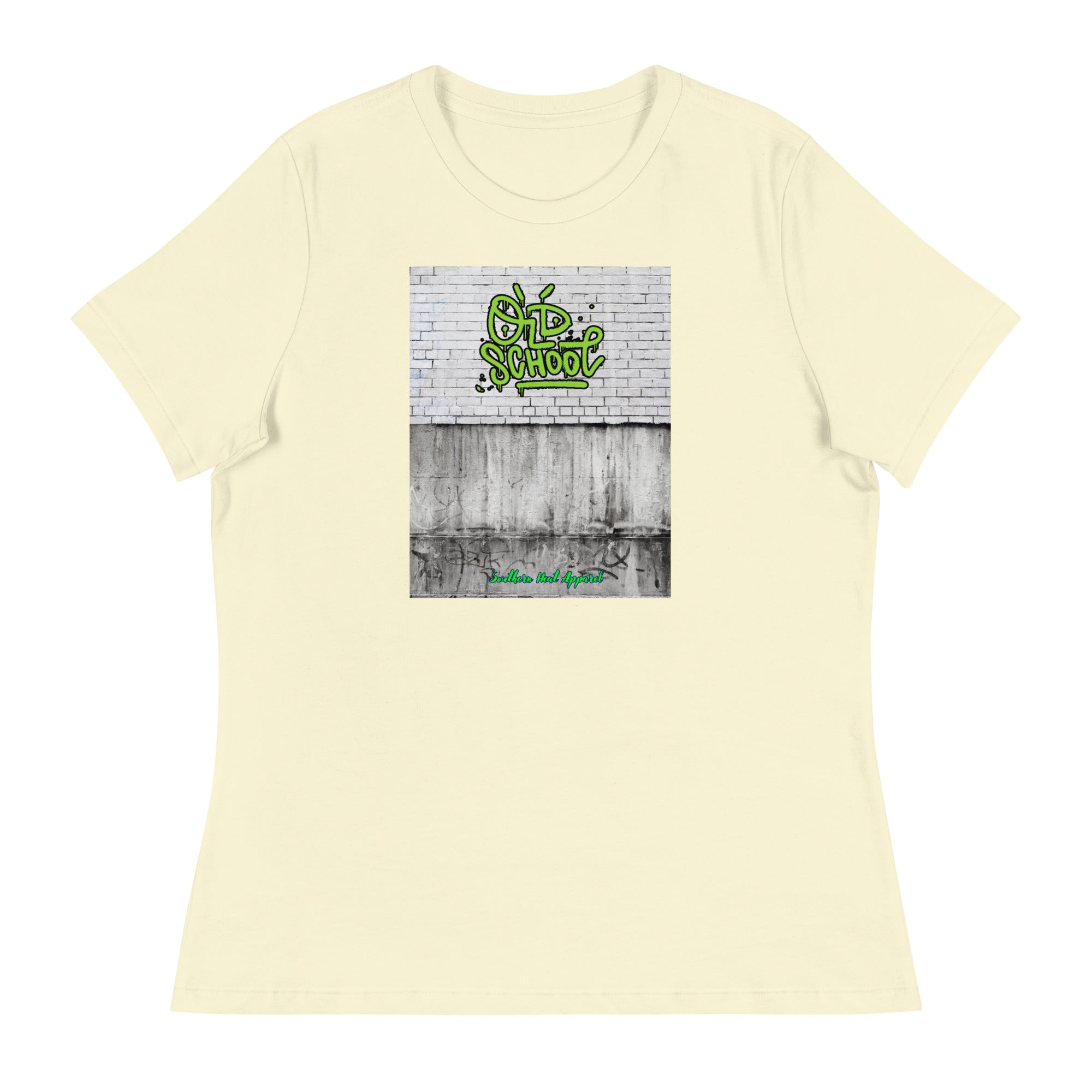 olds.school.graffiti-Women's Relaxed T-Shirt