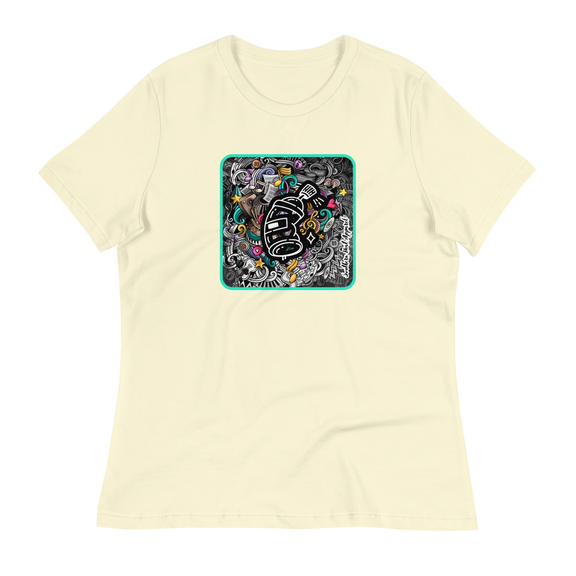 spray.can.graffiti-Women's Relaxed T-Shirt