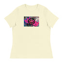 Smiling.graffiti-Women's Relaxed T-Shirt