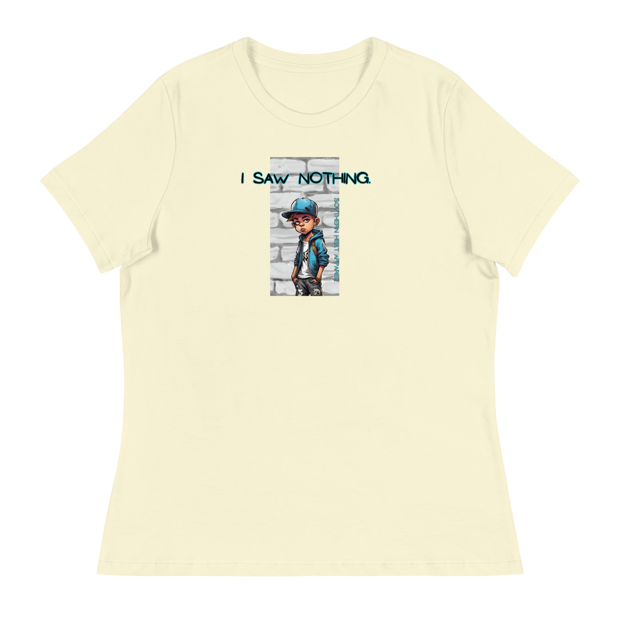 i.saw.nothing-Women's Relaxed T-Shirt