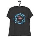 Flamingo-Women's Relaxed T-Shirt