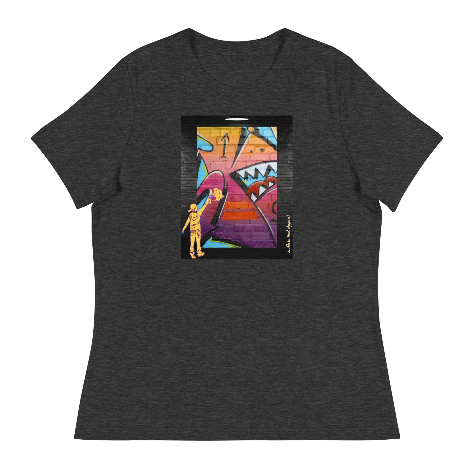 graffiti.in.progress-Women's Relaxed T-Shirt