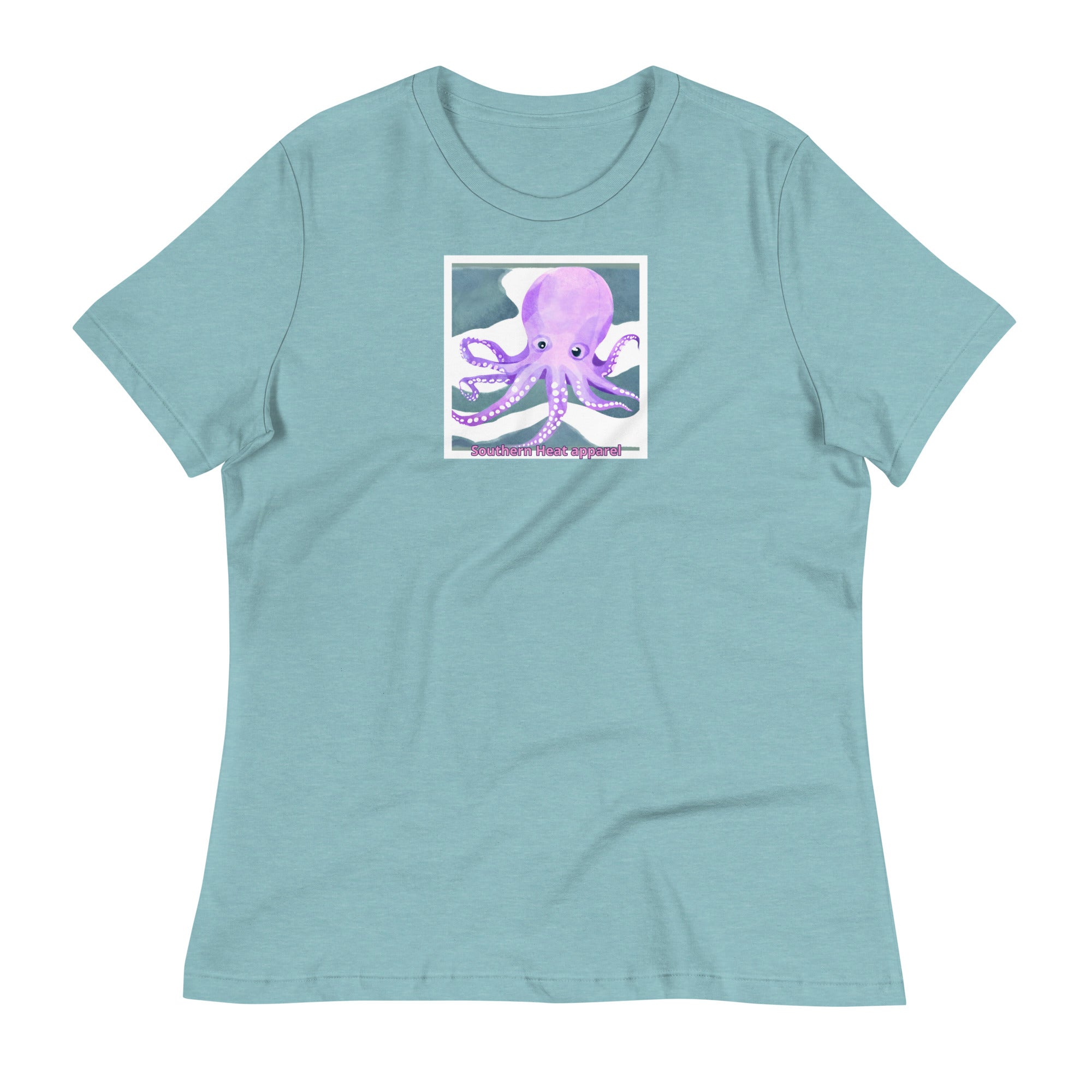 octopus-Women's Relaxed T-Shirt