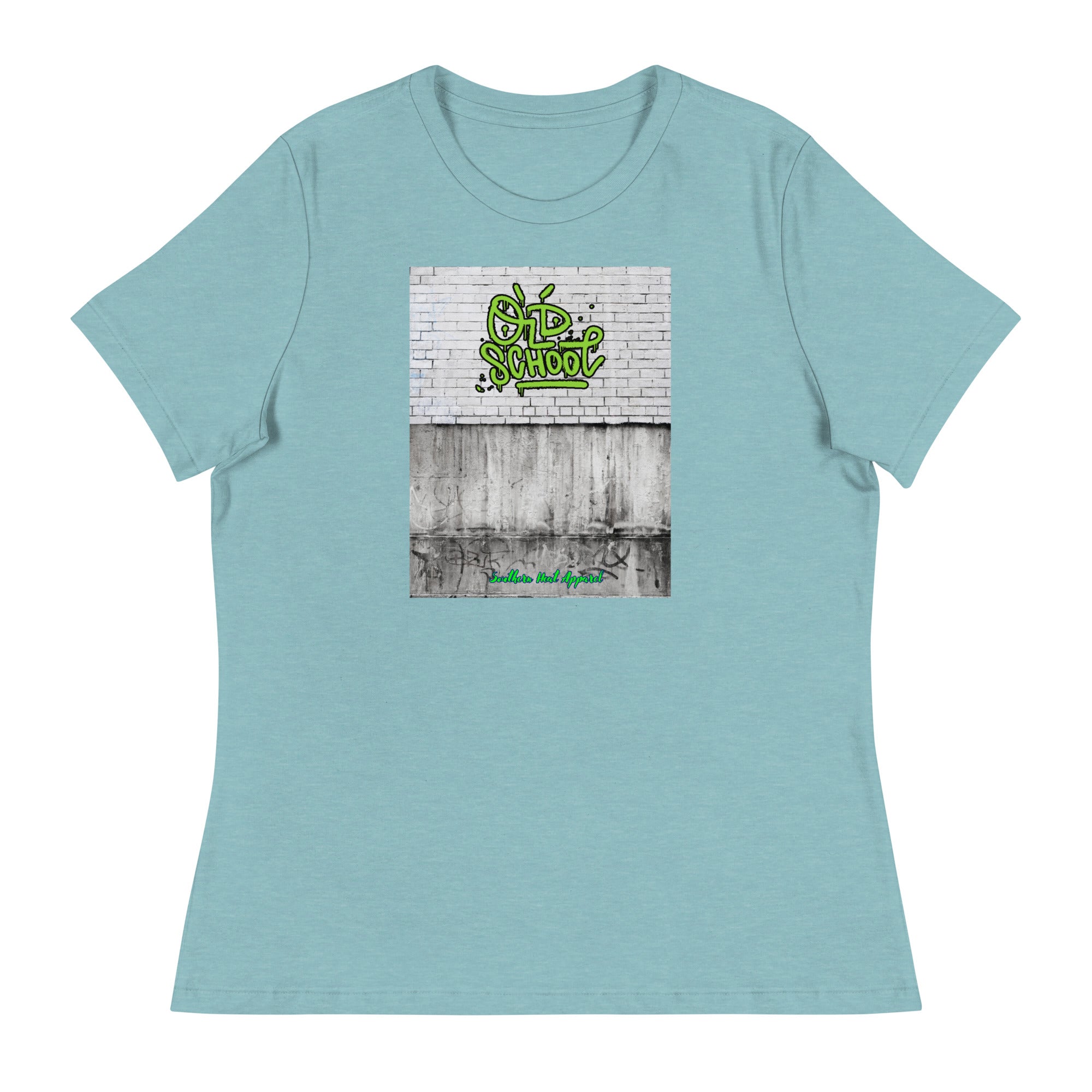 olds.school.graffiti-Women's Relaxed T-Shirt