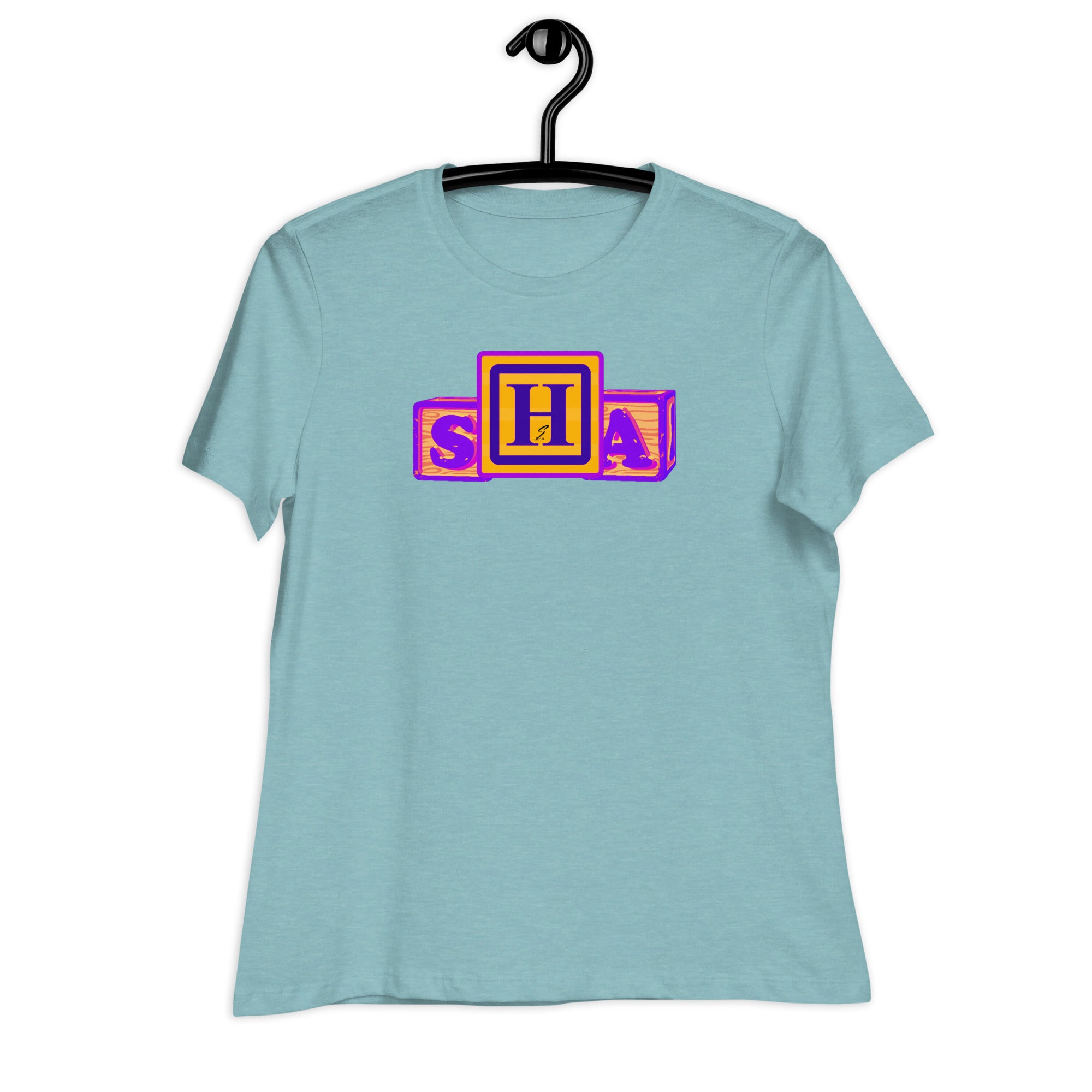 blocks-Women's Relaxed T-Shirt