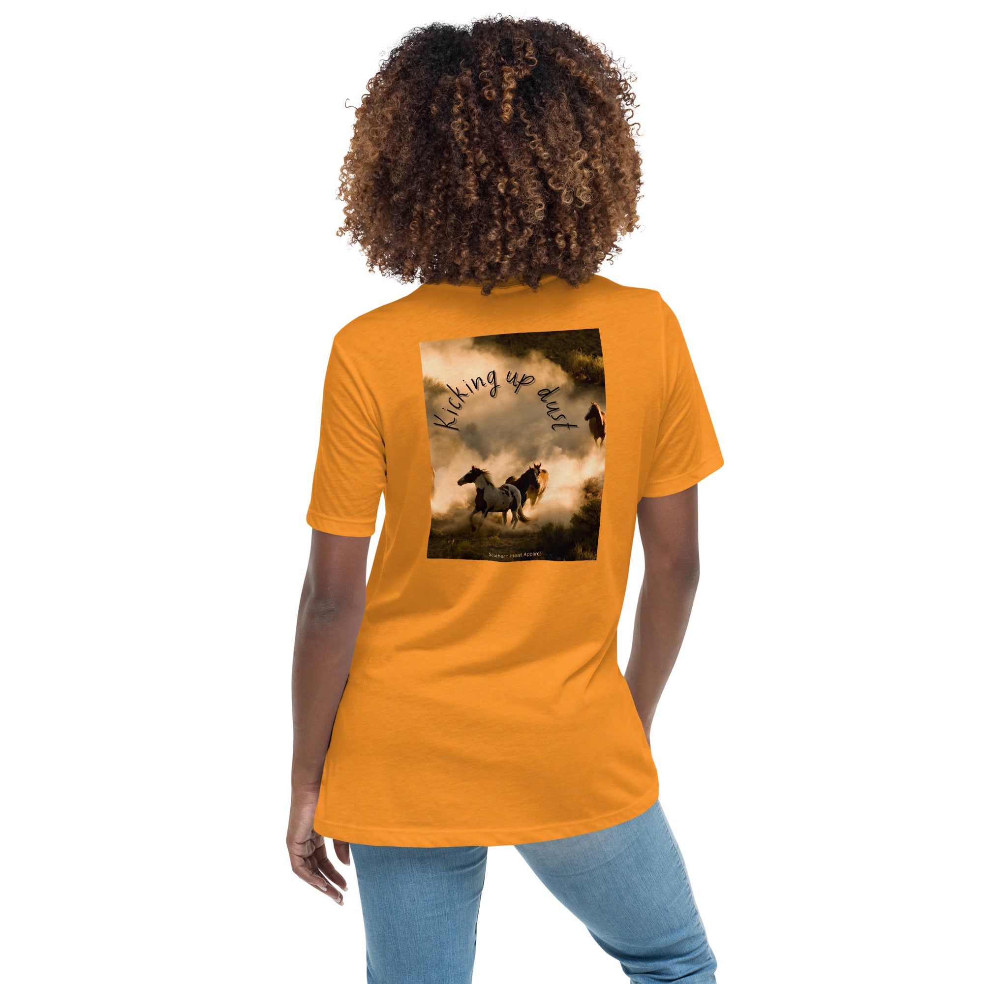 Kicking up dust-Women's Relaxed T-Shirt