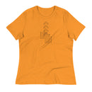 geo arrows-Women's Relaxed T-Shirt