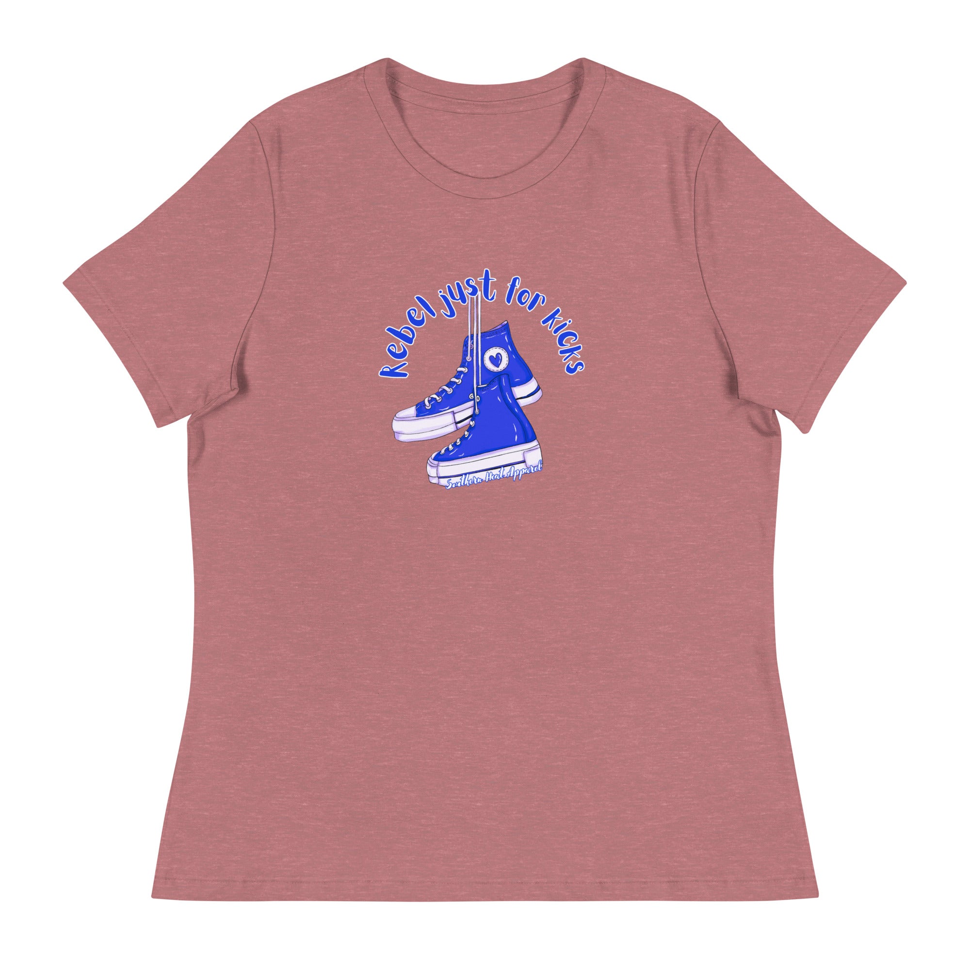 Rebel.just.for.kicks-Women's Relaxed T-Shirt