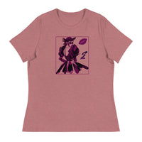burgundy woman-Women's Relaxed T-Shirt