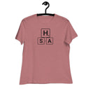 scrabble-Women's Relaxed T-Shirt