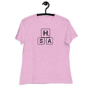 scrabble-Women's Relaxed T-Shirt