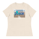 peace-Women's Relaxed T-Shirt