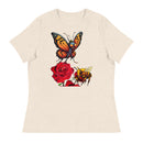 Pollen-nation.roses-Women's Relaxed T-Shirt