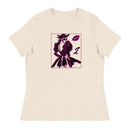 burgundy woman-Women's Relaxed T-Shirt