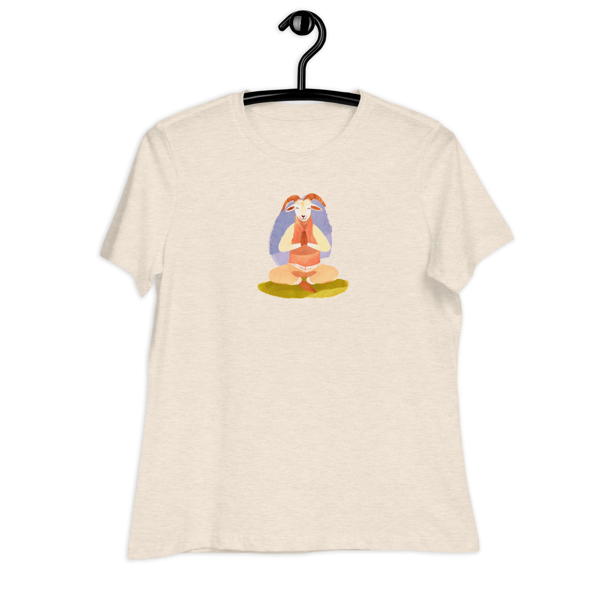 goat yoga-Women's Relaxed T-Shirt