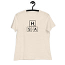 scrabble-Women's Relaxed T-Shirt