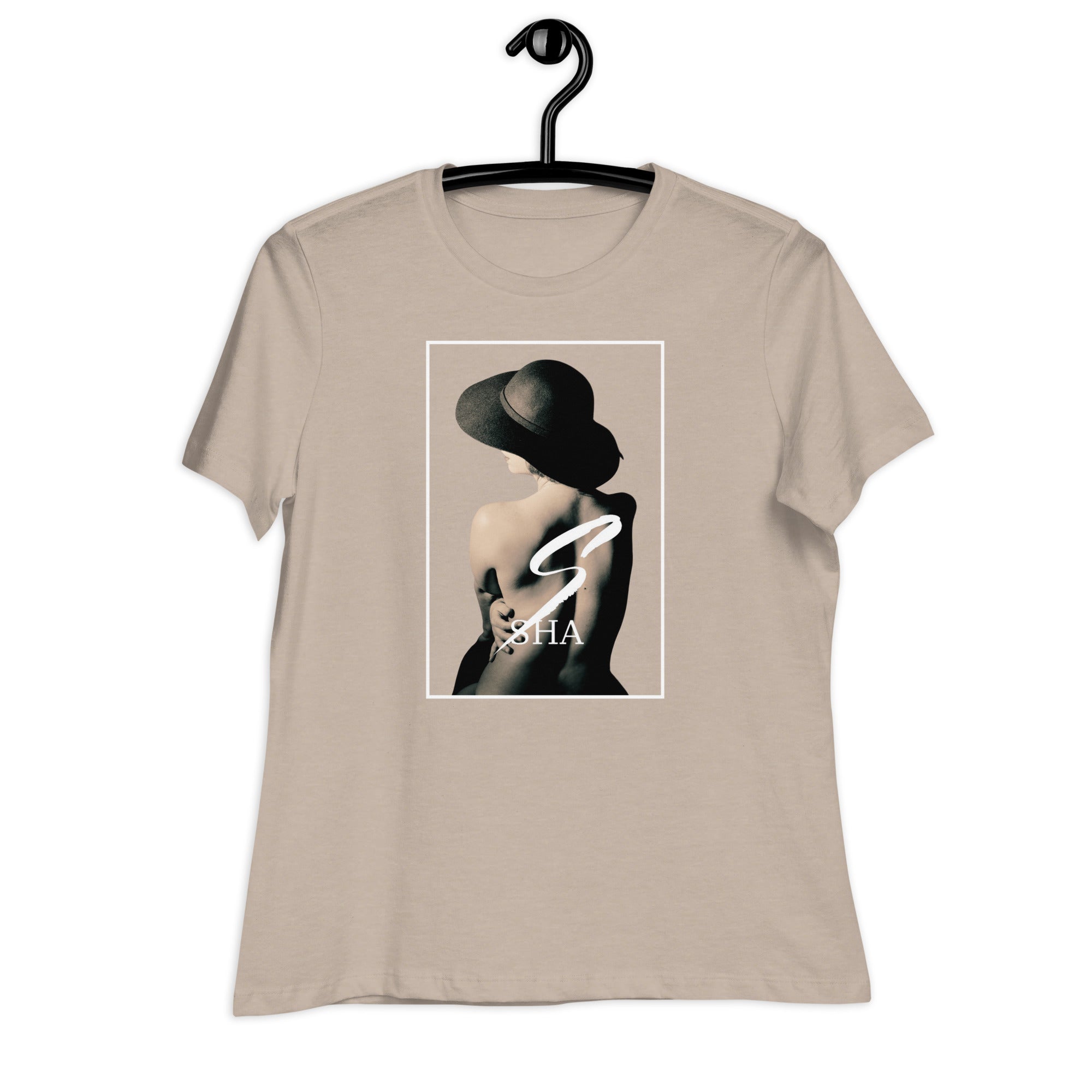 sha back tattoo-Women's Relaxed T-Shirt