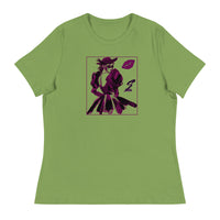 burgundy woman-Women's Relaxed T-Shirt