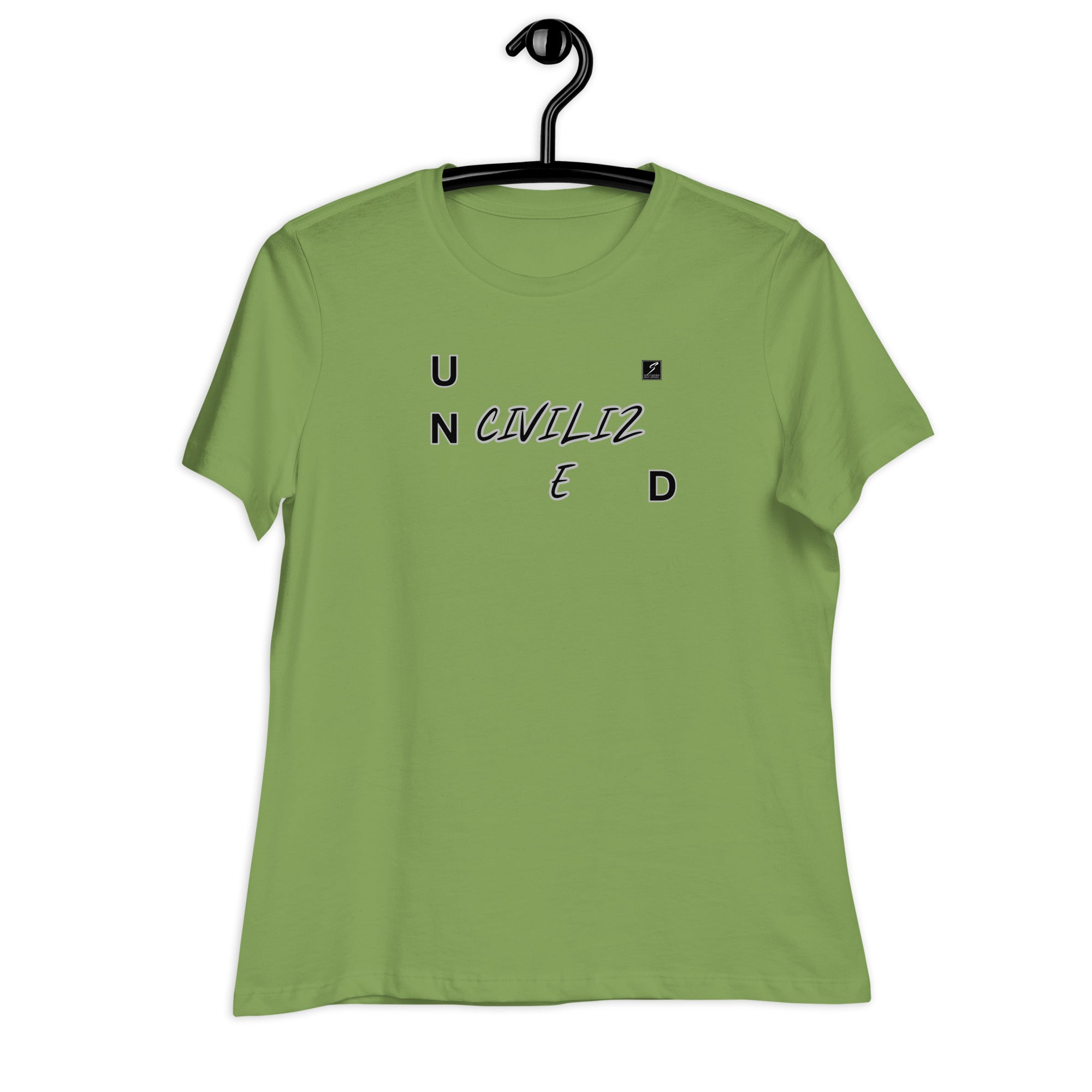 uncivilized, scattered-Women's Relaxed T-Shirt
