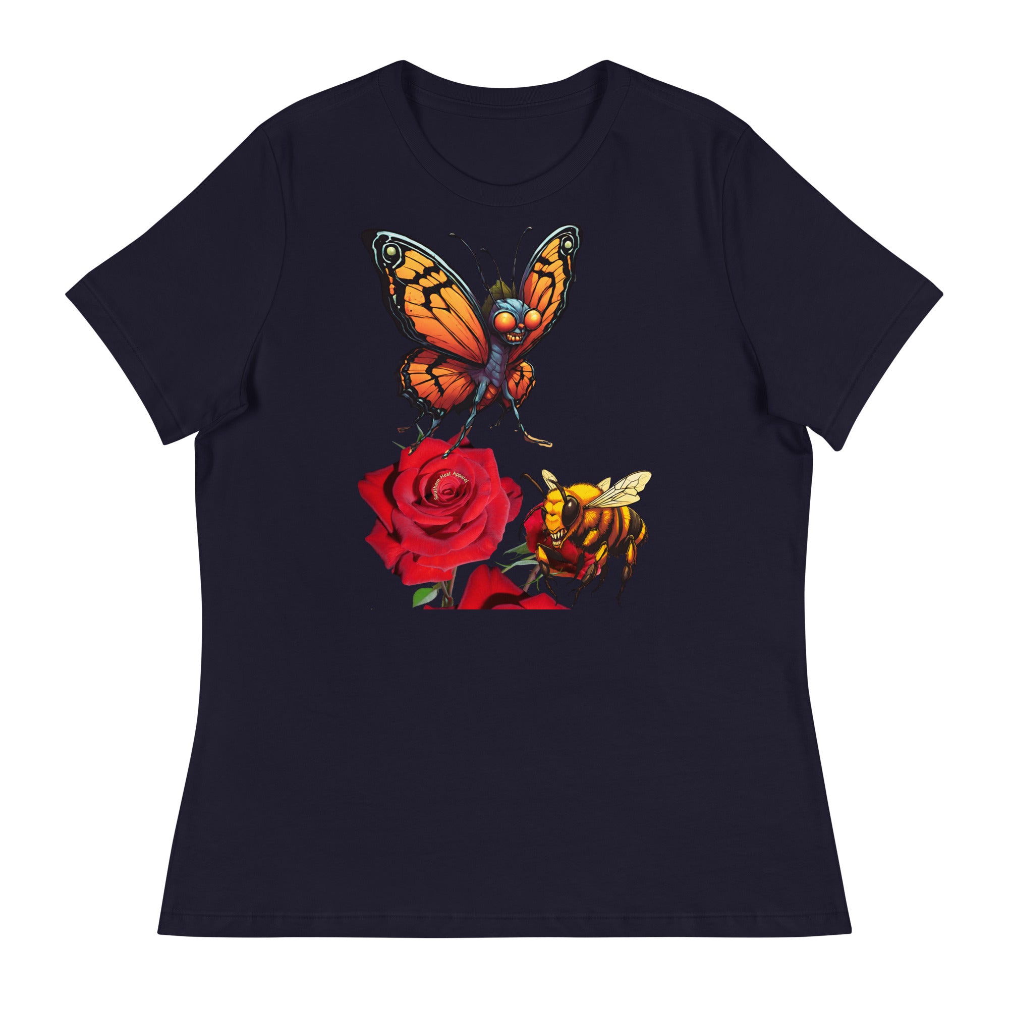 Pollen-nation.roses-Women's Relaxed T-Shirt