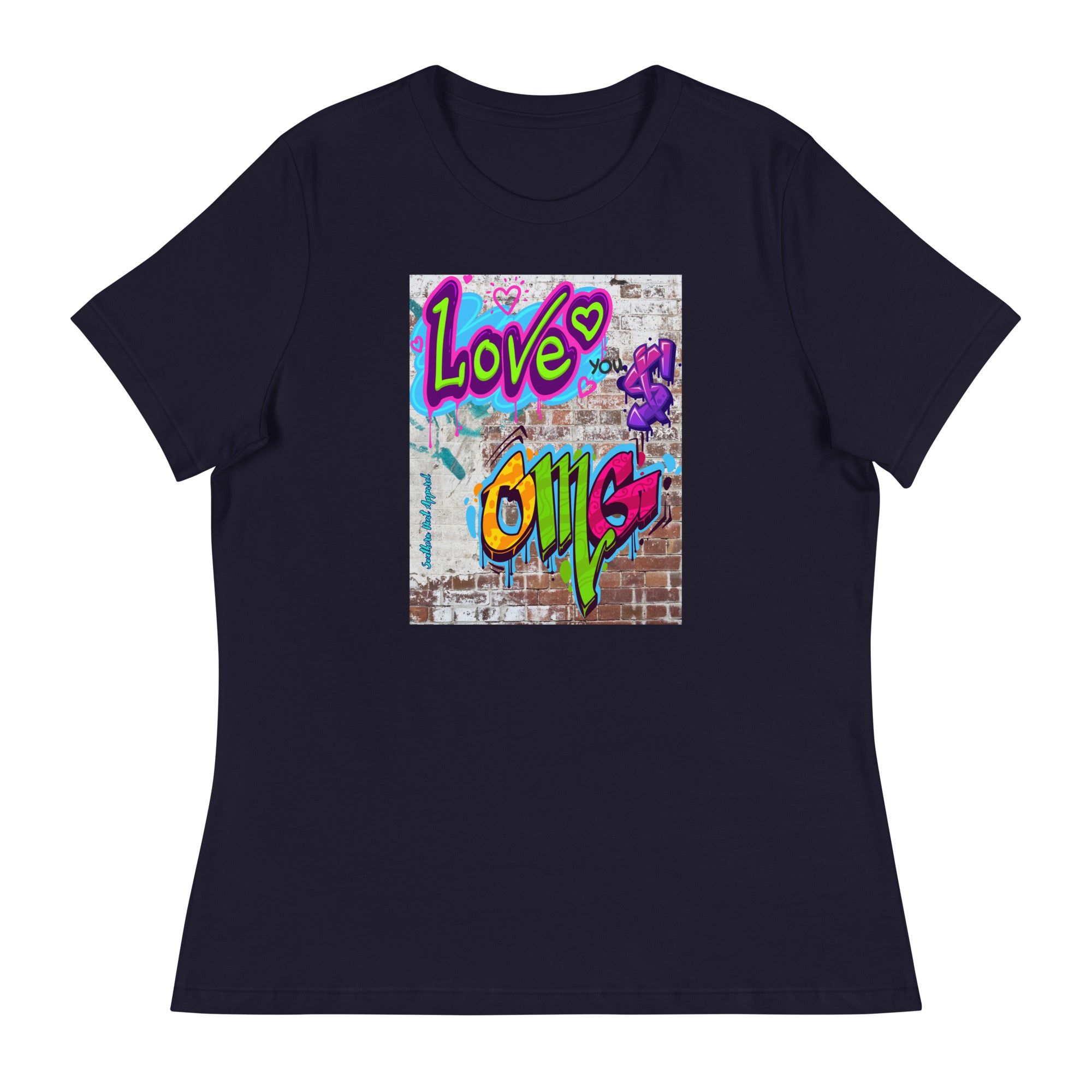 love.graffitit-Women's Relaxed T-Shirt