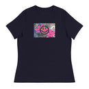 Smiling.graffiti-Women's Relaxed T-Shirt