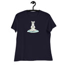 zen llama-Women's Relaxed T-Shirt