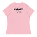 Kindness is the key-Women's Relaxed T-Shirt