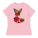 Pollen-nation.roses-Women's Relaxed T-Shirt