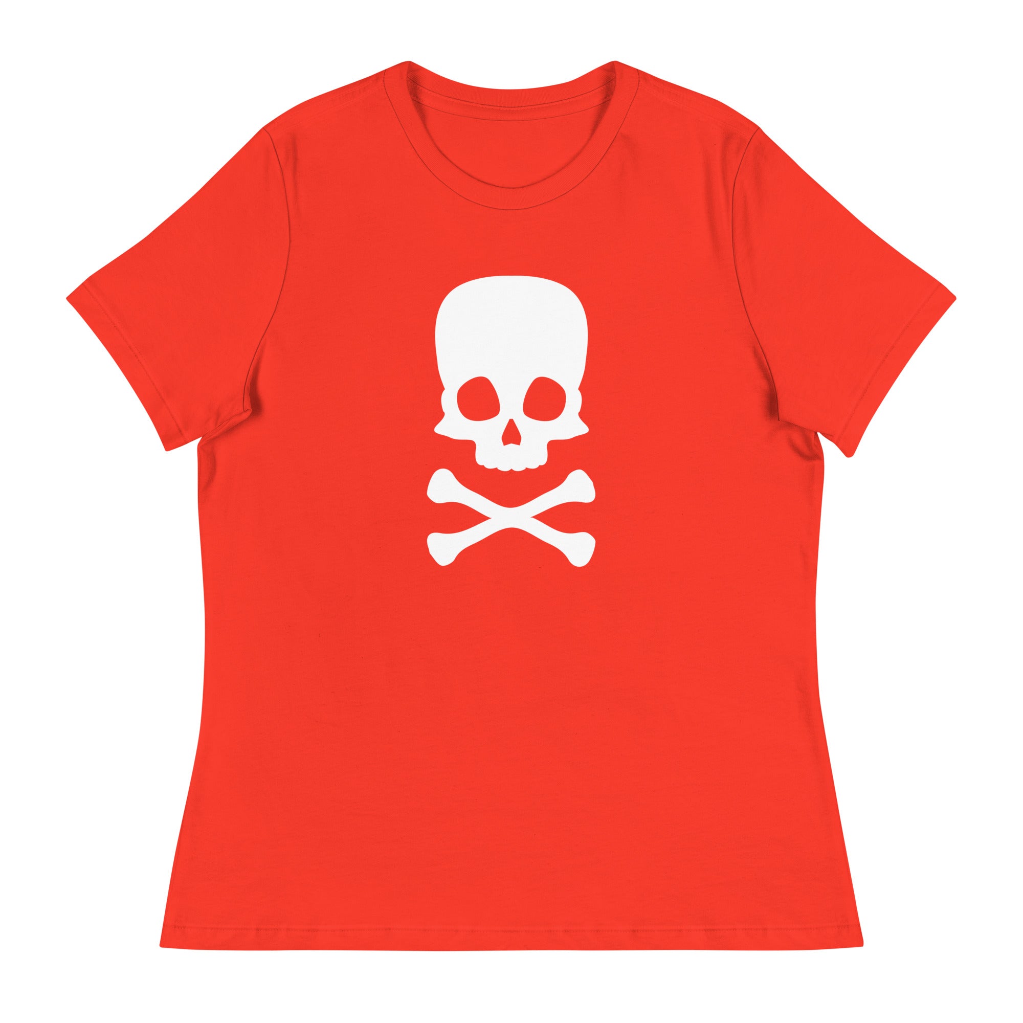 Skull and crossbones-Women's Relaxed T-Shirt
