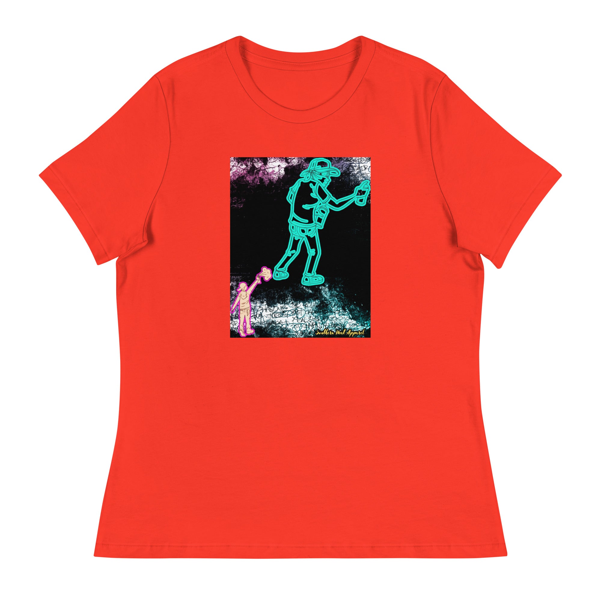 Replica.graffiti-Women's Relaxed T-Shirt