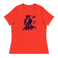burgundy woman-Women's Relaxed T-Shirt