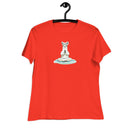 zen llama-Women's Relaxed T-Shirt