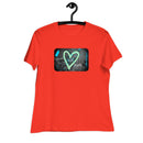Graffiti heart-Women's Relaxed T-Shirt