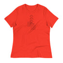 geo arrows-Women's Relaxed T-Shirt