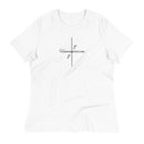 Humanitarian, black print - Women's Relaxed T-Shirt